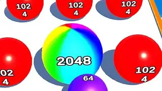 Ball Games 2048 BALLS FUN RUNNER 🌈 Gameplay Android iOS #2