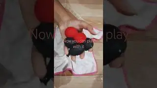 DIY Sticky balloon 🎈 Stress Relief Ball #diy #stressrelief #balloon #ball  #viral #trending #shorts