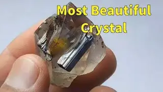 Rutile Most Beautiful Stone |Story of Rutile Stone and Quartz Stone | Quartz crystal and rutile