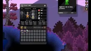 Starbound A first day/night with Dangerhugger!