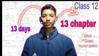 13 days 13 chapter making notes live with you. Join the live session ✨