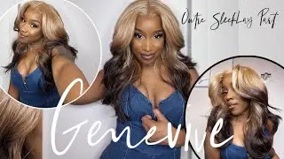 Favorite Wig RIGHT NOW! 💕ONLY $37 Outre SleekLay Part Genevive ROM Irish Coffee| WigTypes