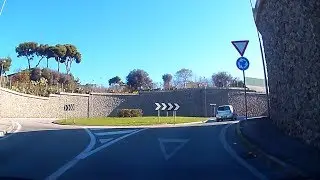 Driving from Portici (NA) to Marcianise (CE) - ITALY 23/01/2018