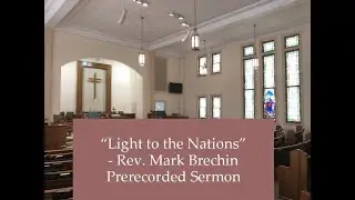 Prerecorded Sermon for January 18, 2026