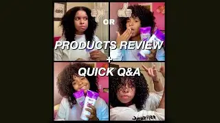HONEST PRODUCTS REVIEW + Quick Q&A | NYM CURL TALK | SHOCKING RESULTS | CurlyPineapples