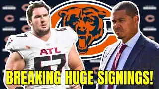 BLOCKBUSTER SIGNINGS! Bears Build an ELITE Offensive Line!