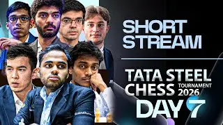 Tata Steel Chess Masters 2026 | Day 7 | Shorts stream