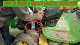 John Deere Not Charging? How to Test / Check Your Voltage Rectifier Regulator on your Kohler Engine