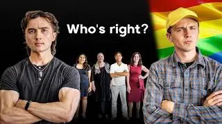 1 Gay Atheist vs. 5 Traditional Christians