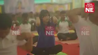 Arunachal Deputy CM teaches Yoga on International Yoga Day