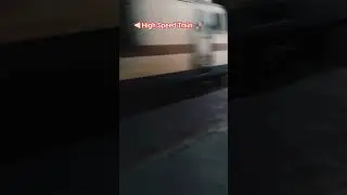 ⫷ High Speed Train ⫸ 🚀#trending #railway #ytshorts