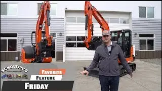 Kubota KX040 с 6-позиционным лезвием / Любимая функция пятницы, эпизод 2