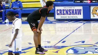 Alijah Arenas Buckets at Crenshaw High School