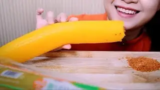 ASMR PICKLED YELLOW RADISH OF KOREAN (EXTREME SATISFYING CRUNCH EATING SOUNDS) | LINH-ASMR