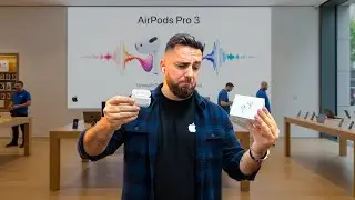 Mi-am luat Airpods Pro 3 și am făcut o comparație cu Airpods Pro 2