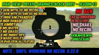 Pubg Lite potato graphics Black Body 0.22.0 Config / Pubg lite potato graphics iPaid view Config fre