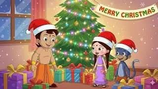 🎄 Chhota Bheem Saves Christmas! | Fun Animated Story for Kids