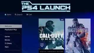 PS4 UI and Dashboard overview
