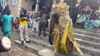 Egun Ile Oloba in ilu Saki.