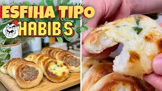 ESFIHA ABERTA A RECEITA MAIS FACIL DA INTERNET! + 2 RECHEIOS