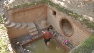 Part _ 2 The End Part Dig to Build Underground House and Underground Swimming Pool - 1 In 21 Days