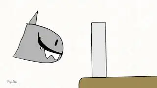 Shark Puppet Makes Chocolate Cake (Animated)