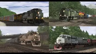 Trainz 2022 | All 5 CP Veterans Units Leading Compilation