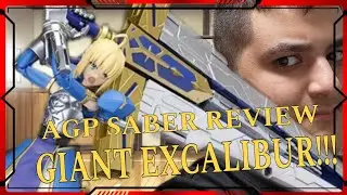 AGP Saber/Artoria Pendragon and Variable Excalibur REVIEW [Fate Grand Order X Armor Girls Project]