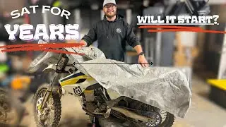 This neglected dirt bike sat for YEARS... Can we revive it?