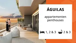 Appartementen en penthouses direct aan zee in &Aacute;guilas