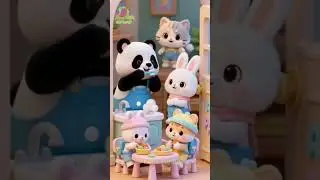 The Panda & Rabbit 🐼🐰 | Fun Animal Song for Toddlers & Kids | Nursery Rhymes