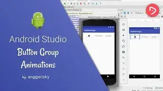 Button Group Animation in Android Studio Tutorial