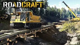 Building a Road through a CANYON in Roadcraft part 2