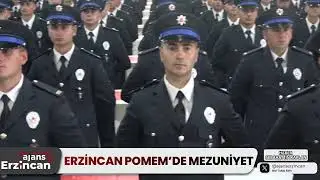 Erzincan POMEM’de 449 Polis Adayı Mezuniyet Heyecanı Yaşadı