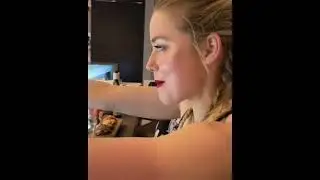 2021 08 25 Amber Heard | Sushi Bar in London | Instagram Story