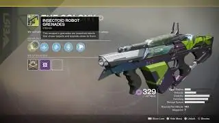 THE BEST GRENADE LAUNCHER IN DESTINY 2! THE COLONY EXOTIC GRENADE LAUNCHER GAMEPLAY REVIEW