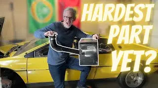 Was this the toughest job yet on the Lotus Esprit?