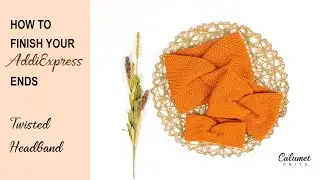 AddiExpress Knitting Machine Twisted Headband