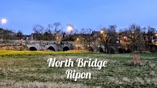 More views of North Bridge here in Ripon, North Yorkshire January 2026 #adventureswithken 💛💙