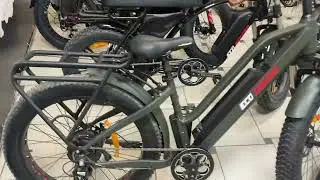 Мощный электрофэтбайк Eco Drive V12 теперь и в Омске. Электровелосипед с мотором Bafang 1000Вт