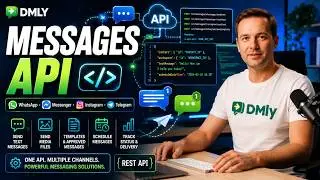 DMLY Messages API Tutorial | Send WhatsApp, Instagram, Messenger & Telegram Messages with One API