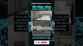 The Heartbreaking Story of Genie Wiley: The Feral Child 🤐💔 #Shorts