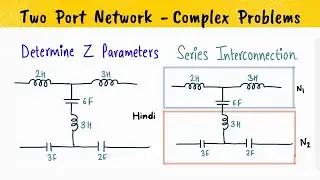 Series Interconnection example two port network - capacitor and inductor two port network