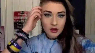 pop punk makeup tutorial