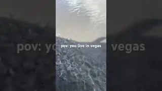 floods in vegas #shorts #vegaswater #flood #rain