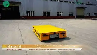 5 Tons Steering Platform Structure Automated Guided Vehicle#transfer cart #transporter #tech