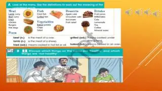 وحدة ثانية درس ثالث In a restaurant انجليزي صف ثامن ليبيا مع ابلة حوا