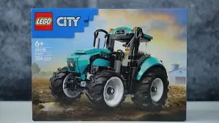 LEGO City 60498 Tractor - LEGO Speed Build Review