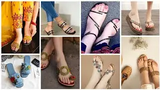 New Designs Of Ladies Chappals And Sandals | Casual Wear Slippers | Unique Sandals | Flat Sandals