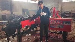 New type of machine made by kisan engineering works for pipeline workers